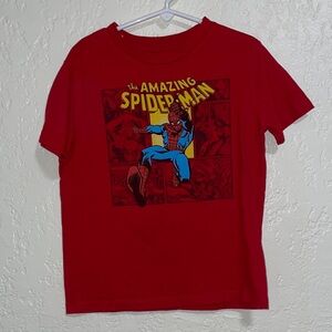 Marvel The Amazing Spider-Man Short Sleeve Tee - Red & Blue